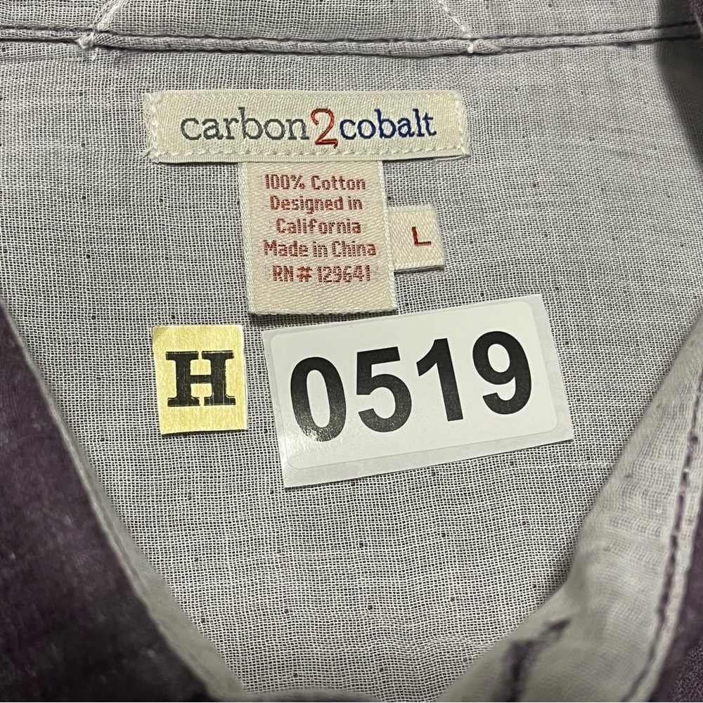 Carbon 2 Cobalt Short Sleeve Shirt - Picture 4 of 4